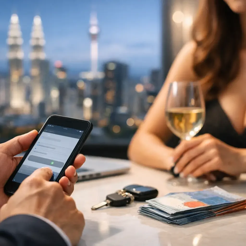 Bank Transfer Escort Booking in KL