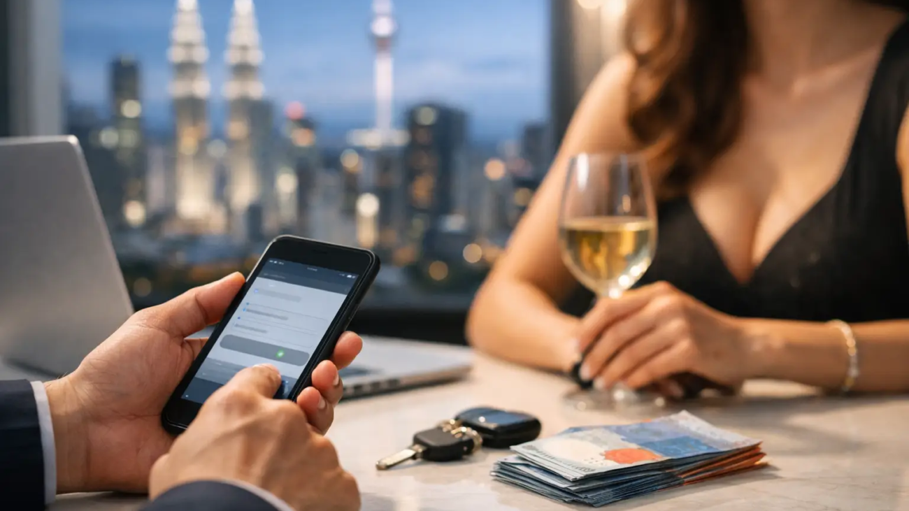 Bank Transfer Escort Booking in KL