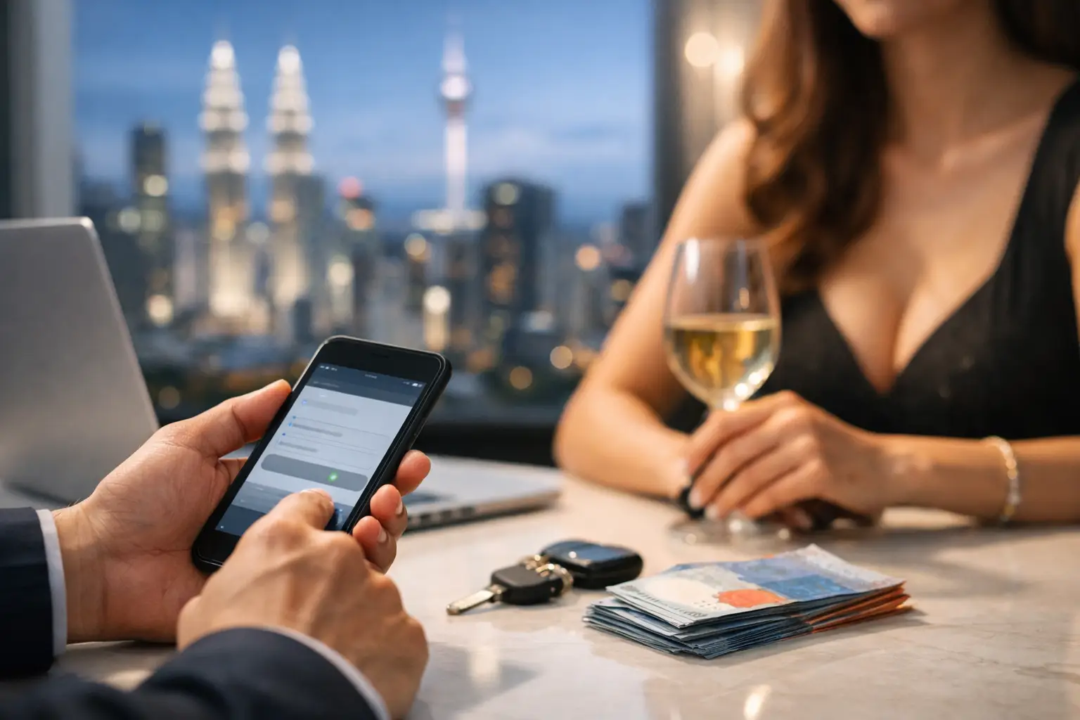 Bank Transfer Escort Booking in KL
