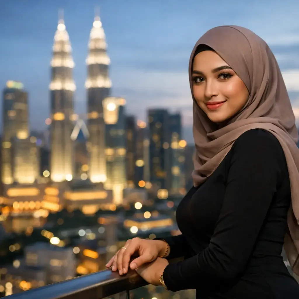 Hijab Escort Girl in KL