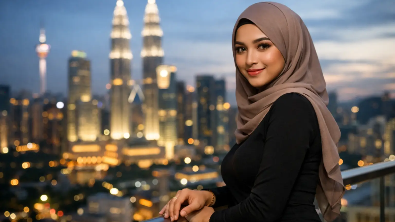 Hijab Escort Girl in KL